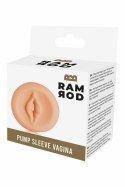 RAMROD Pump Sleeve Vagina - anatomiczna nakładka TPE do pompki