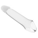 Ramrod Extender 6.6" Transparent z paskiem, wydłużenie 3,5 cm TPE