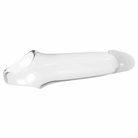 Ramrod Extender 7.6 cala z paskiem, transparentny TPE, 20,5 cm