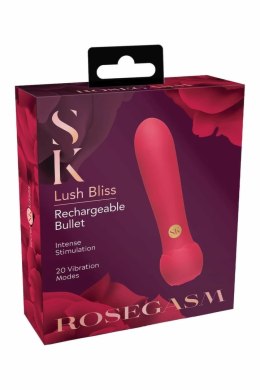 SECRET KISSES ROSEGASM LUSH BLISS Bullet 20 trybow silikonowy rożowy