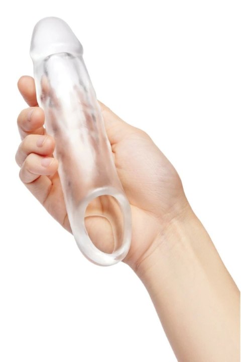 SIZE UP Clear View Extender Classic z pętlą i 3 pierścieniami, przezroczysty