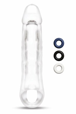 SIZE UP Clear View Extender z Pętlą i Pierścieniami, Transparentny 20,3 cm