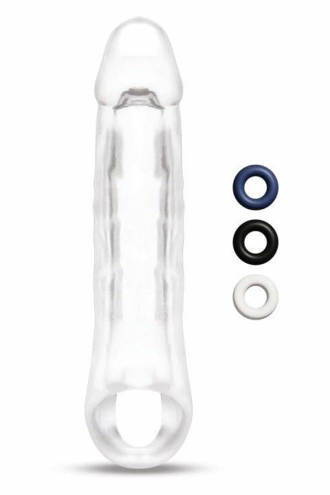 SIZE UP Clear View Extender z Pętlą i Pierścieniami, Transparentny 20,3 cm