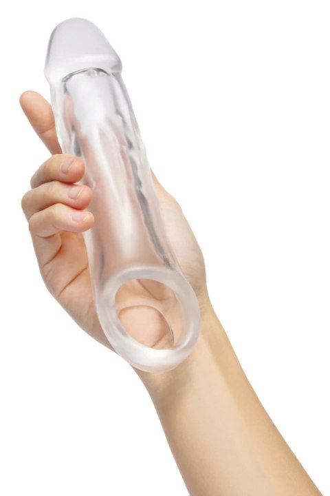 SIZE UP Clear View Extender z Pętlą i Pierścieniami, Transparentny 20,3 cm