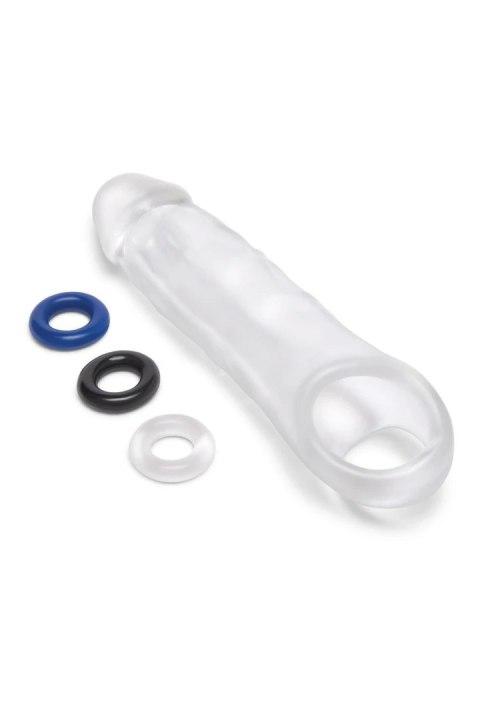 SIZE UP Clear View Extender z Pętlą i Pierścieniami, Transparentny 20,3 cm