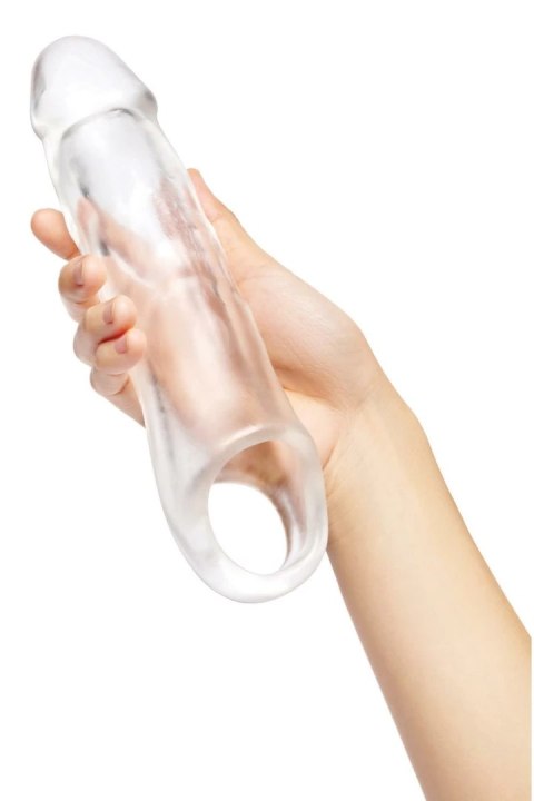 SIZE UP See-Thru Extender Ball Loop Extra Girthy przezroczysty 23,9 cm