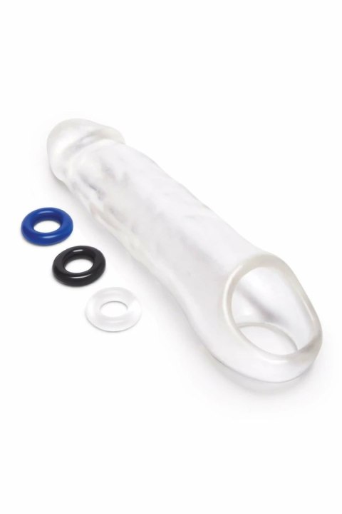 SIZE UP See-Thru Extender Ball Loop Extra Girthy przezroczysty 23,9 cm