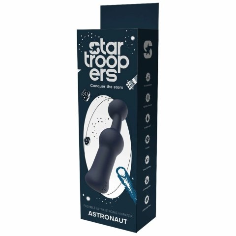 STARTROOPERS Astronaut elastyczny wibrator ultra strong 18,6 cm USB
