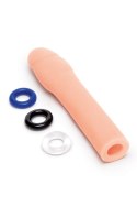 Size Up Extra Realistic Extender Flesh 18 cm - elastyczna nakładka TPE