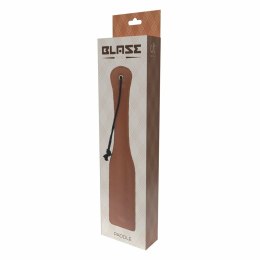 BLAZE Elite Paddle Cognac - stylowa płetwa z wegańskiej skory 32 cm