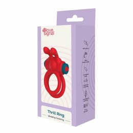 Dreamtoys Love Signal Thrill Ring silikonowy pierścień wibrujący USB IPX6