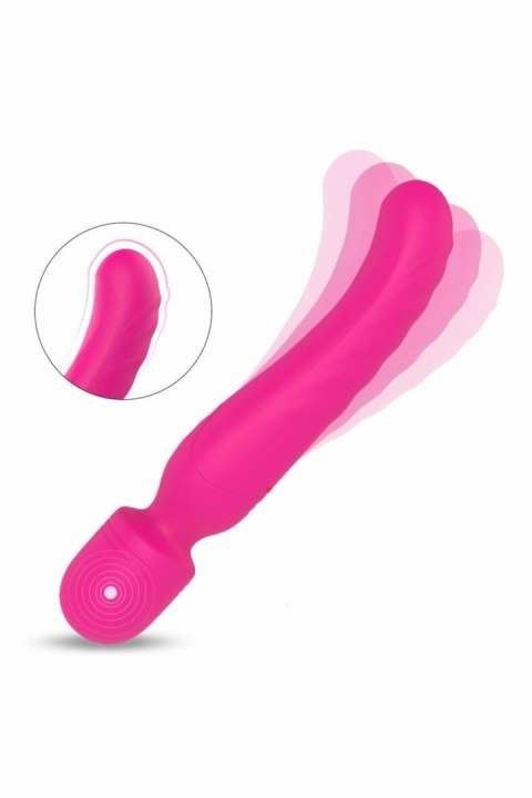 Essentials Heating Bodywand - masażer z funkcją podgrzewania, wodoodporny