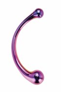 GLAMOUR GLASS Curved Big Wand szklany masażer dwustronny 21 cm