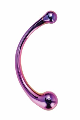 GLAMOUR GLASS Curved Wand - szklana rożdżka borokrzemowa 17 cm