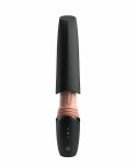 KING COCK PLUS Thrusting Cock Pro 12,7 cm silikonowy, podgrzewany, jasny