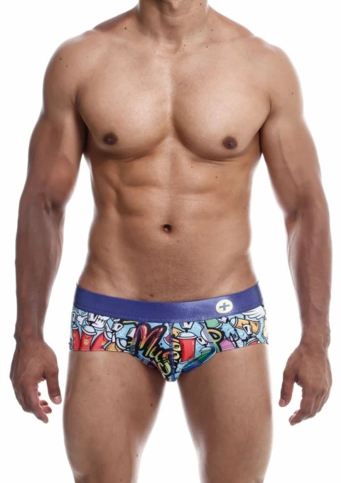 MaleBasics Hipster Brief - komfortowe slipy męskie, czarne