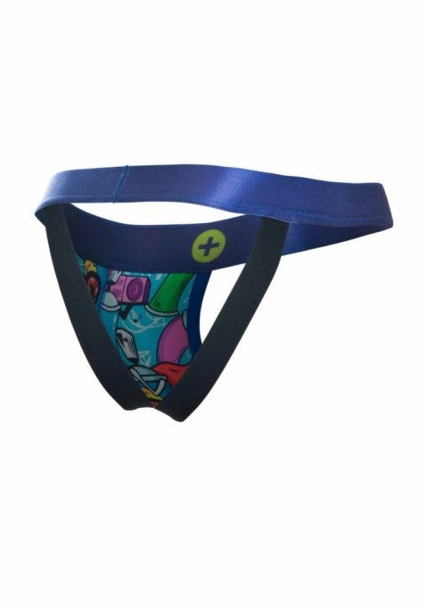 MaleBasics Hipster Jockstrap - anatomiczny model z szerokim pasem