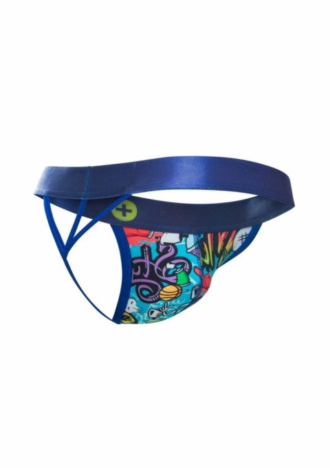 MaleBasics Hipster Thong męski slip z komfortowego materiału czarny