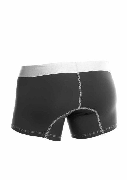 MaleBasics Microfiber Boxer czarne bokserki z mikrofibry L