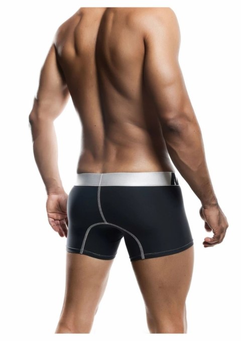 MaleBasics Microfiber Boxer czarne bokserki z mikrofibry, rozmiar M
