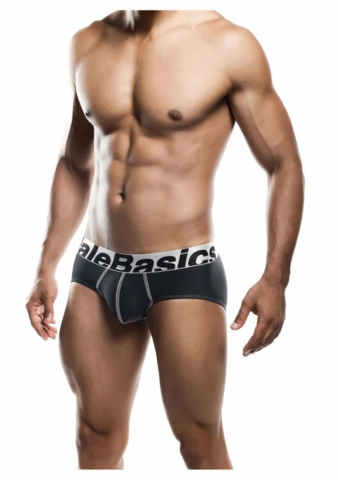 MaleBasics Microfiber Brief - męskie slipy z mikrofibry, czarne