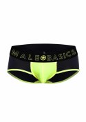 MaleBasics Neon Brief męskie slipy oddychające z elastycznym pasem