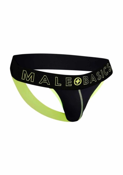 MaleBasics Neon Jock anatomiczne slipy męskie z oddychającej tkaniny