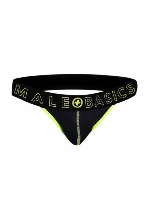 MaleBasics Neon Jock anatomiczne slipy z oddychającej tkaniny L