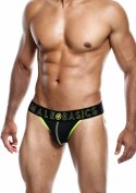 MaleBasics Neon Jock anatomiczne slipy z oddychającej tkaniny L