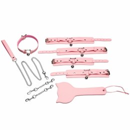 Master Series Kitty Bondage Set Pink - Zestaw z motywem kota, rożowy