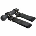 Master Series Thunderstick Wand Czarny z paskiem na udo, 21 trybow