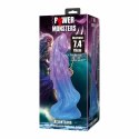 POWER MONSTERS ATLANTEANS 19 cm - model z przyssawką, silikon, niebiesko-fioletowy