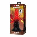 POWER MONSTERS Fire Dragon Fantasy model z przyssawką 24,5 cm czerwono-czarny