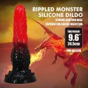 POWER MONSTERS Fire Dragon Fantasy model z przyssawką 24,5 cm czerwono-czarny