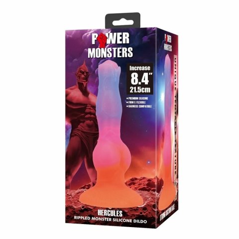 POWER MONSTERS Hercules Fantasy silikonowy model 21,5 cm z przyssawką