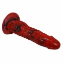 POWER MONSTERS MINOTAUR model fantasy z przyssawką 21 cm czerwono-czarny