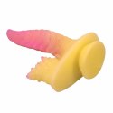 POWER MONSTERS Ripplied Monster model fantasy z przyssawką 22,5 cm rożowo-żołty