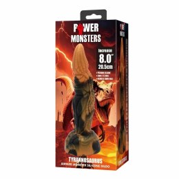 POWER MONSTERS Tyrannosaurus dwukolorowy silikonowy model fantasy 20,5 cm