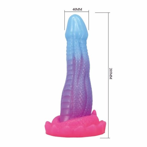 POWER MONSTERS VOID PYTHON model z przyssawką 20,5 cm niebiesko-fioletowy