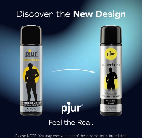 Pjur Superhero Glide żel intymny wodny z miłorzębem 100ml