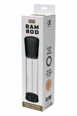 RAMROD Automatic System - pompa prożniowa 3-stopniowa + pierścień, 20 cm