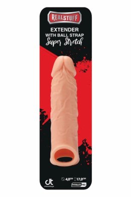 REALSTUFF Extender With Ball Strap 17 cm silikonowy anatomiczny